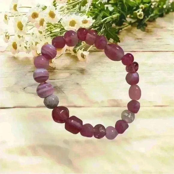 Jewelry - Handmade Beaded Stretch Bracelet Unisex
